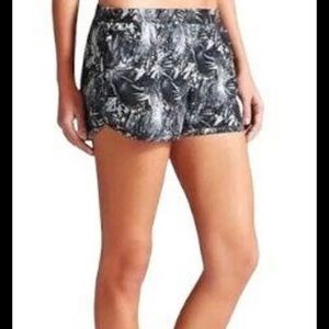 Athleta Womens Palm Stellar Running Shorts Black 3" Size XS Activewear Workout